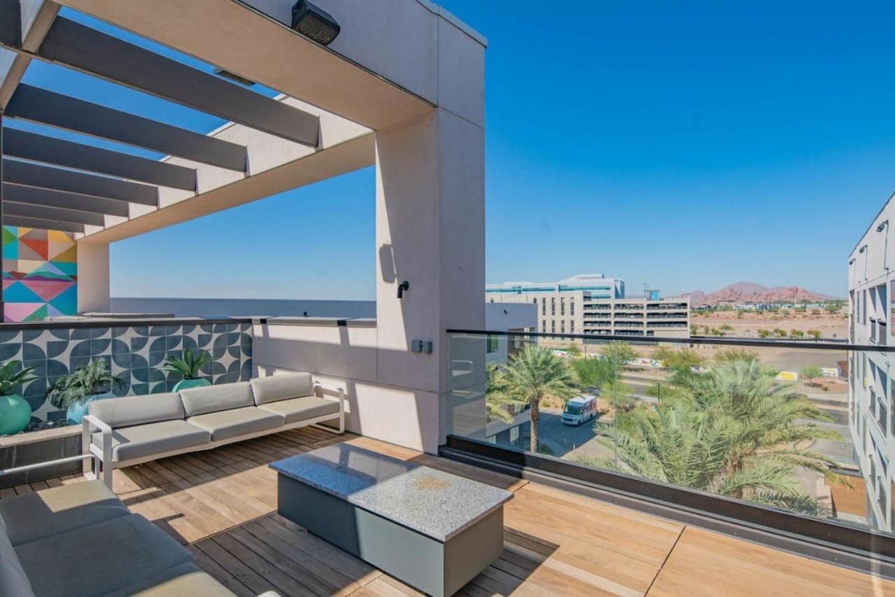 Stylish 1Bd - Pool, Gym, Parking, W-D - Sleeps 4 Apartment Tempe Exterior photo